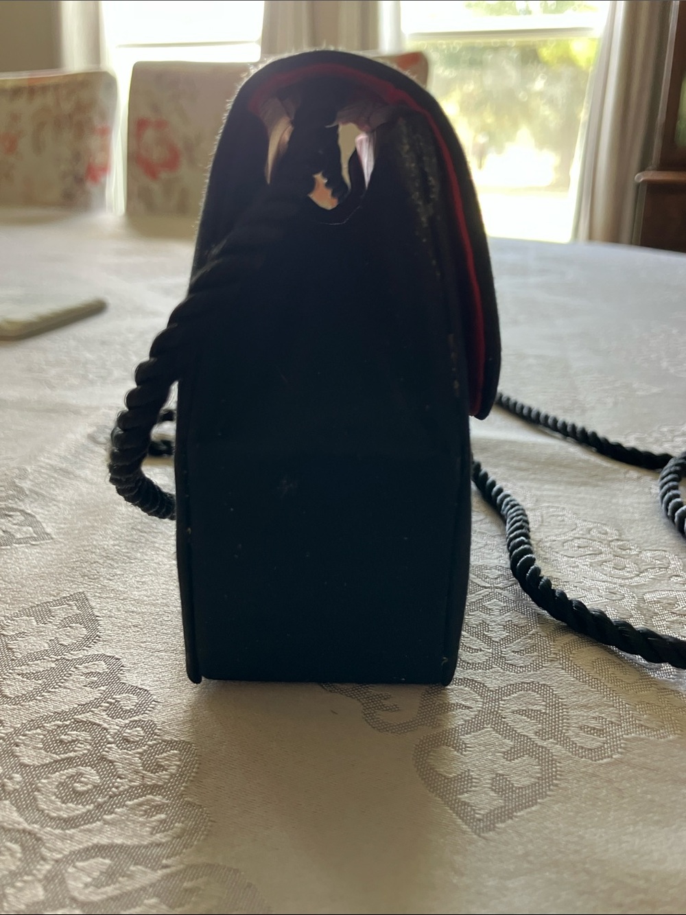 Vintage Chopard Black evening Bag/ clutch - Picture 7 of 8